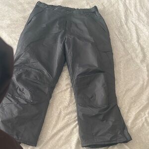 AQ Men's Grey Snow Ski Pants
